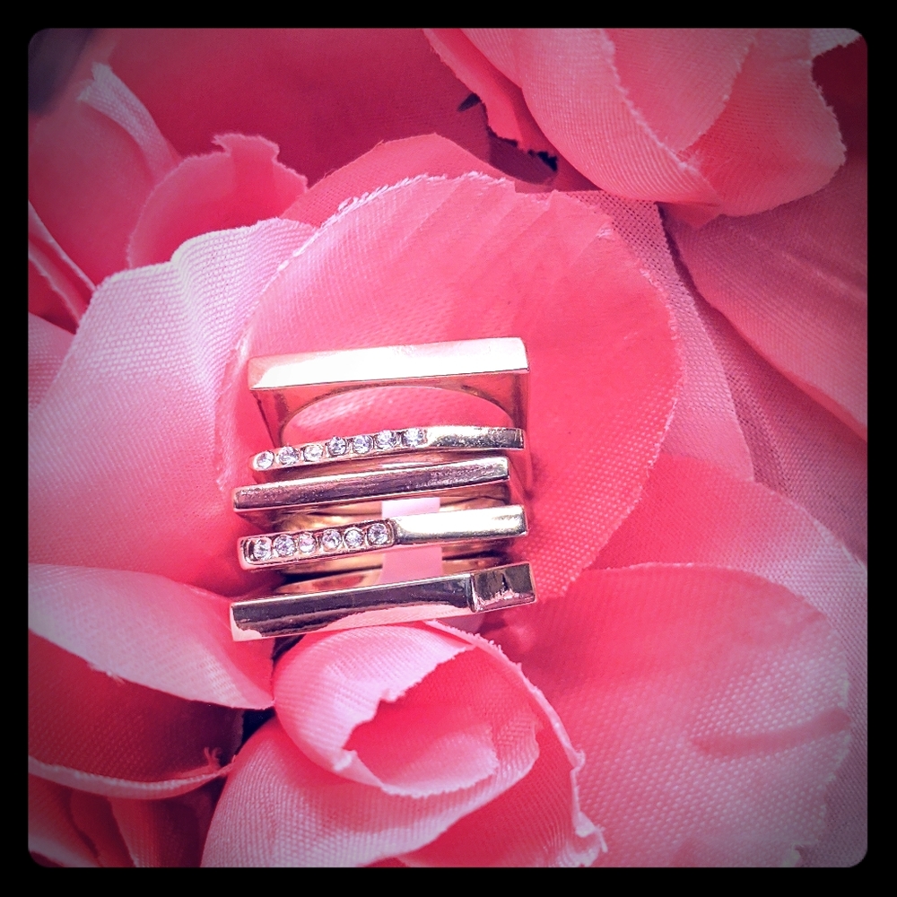 Gold Stack ring set